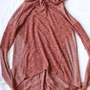 S Free People Cowl Sweater